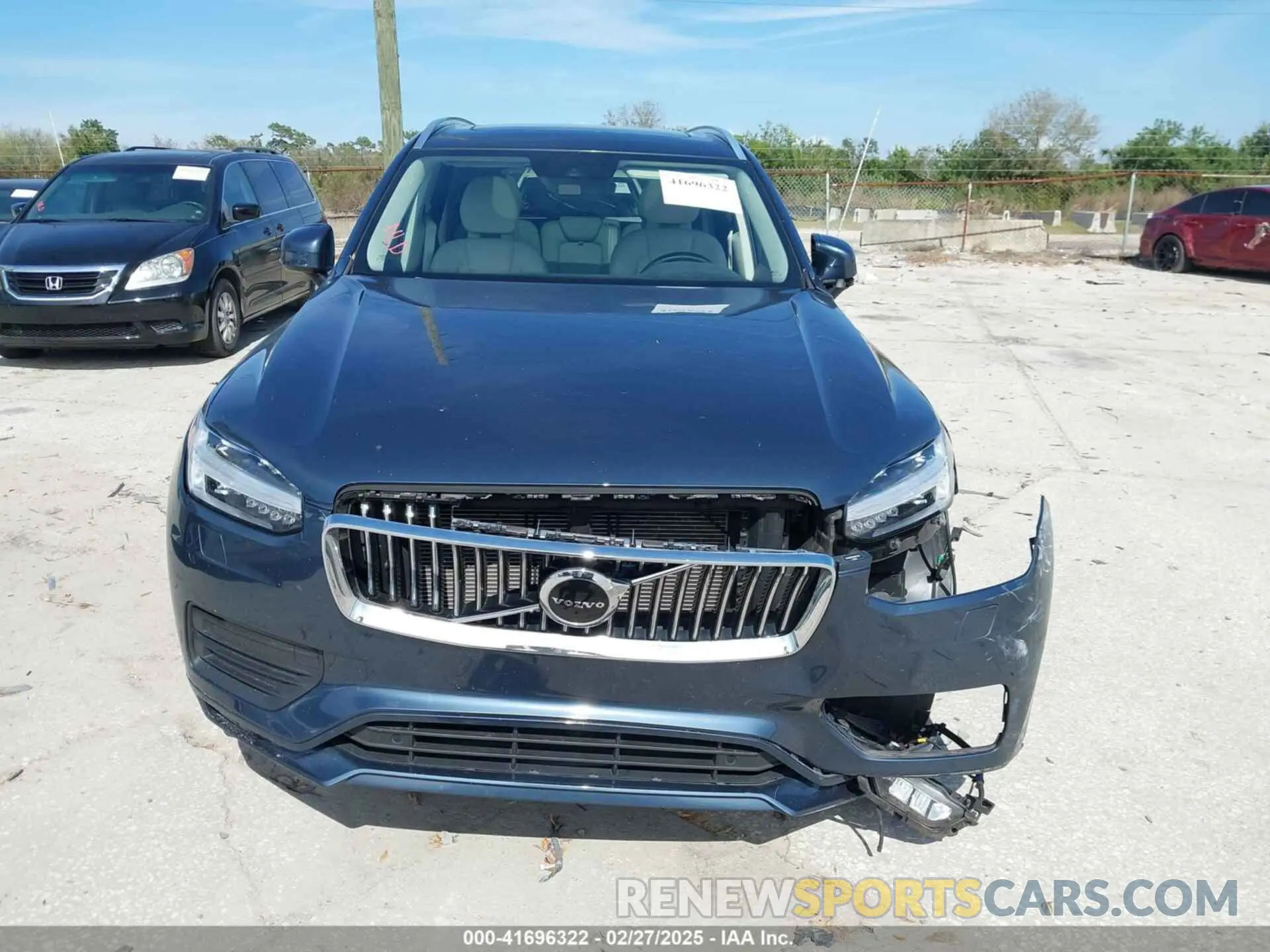 12 fotografías del automóvil dañado YV4A22PK5M1773173 VOLVO XC90 2021
