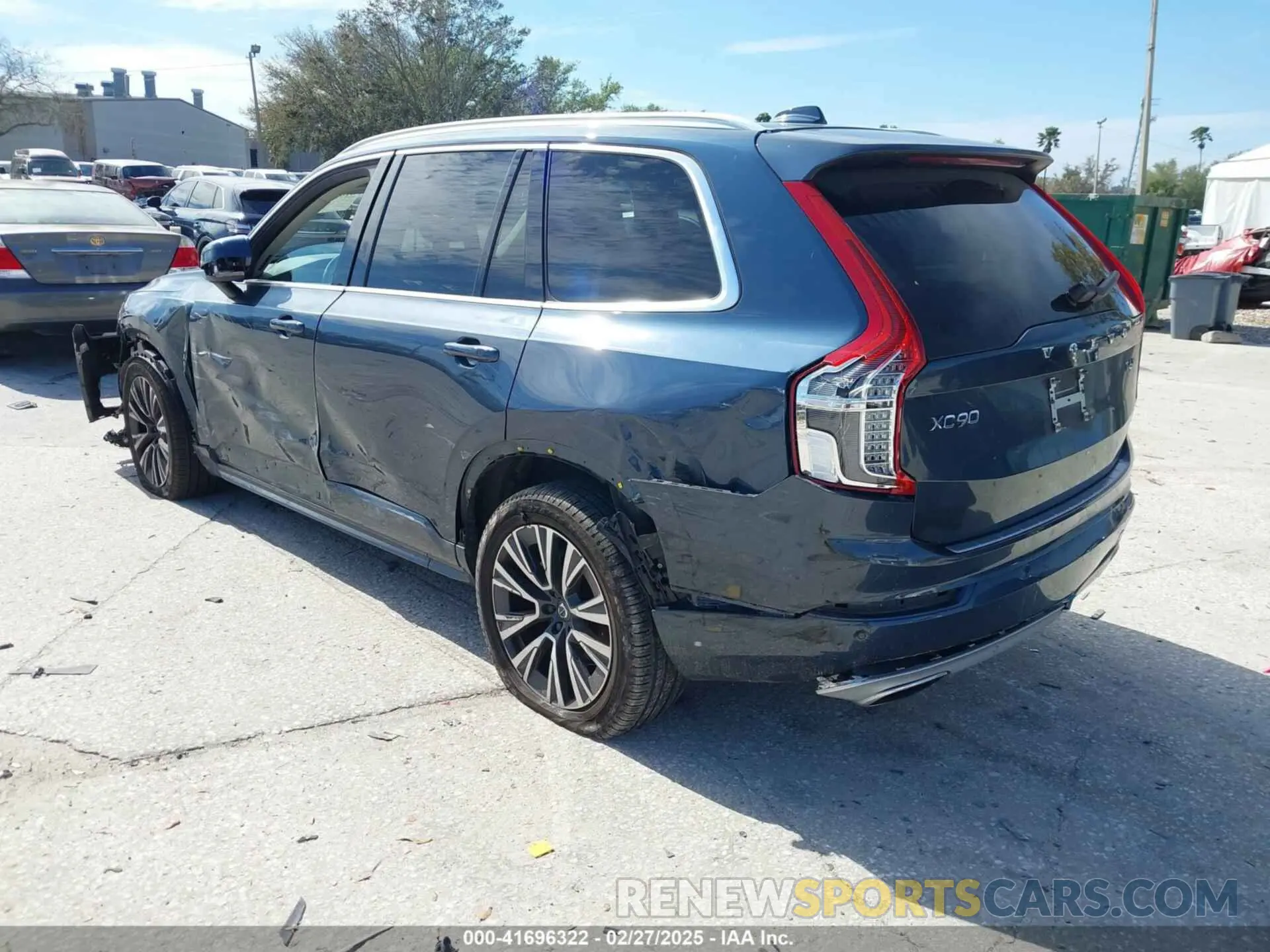 3 fotografías del automóvil dañado YV4A22PK5M1773173 VOLVO XC90 2021