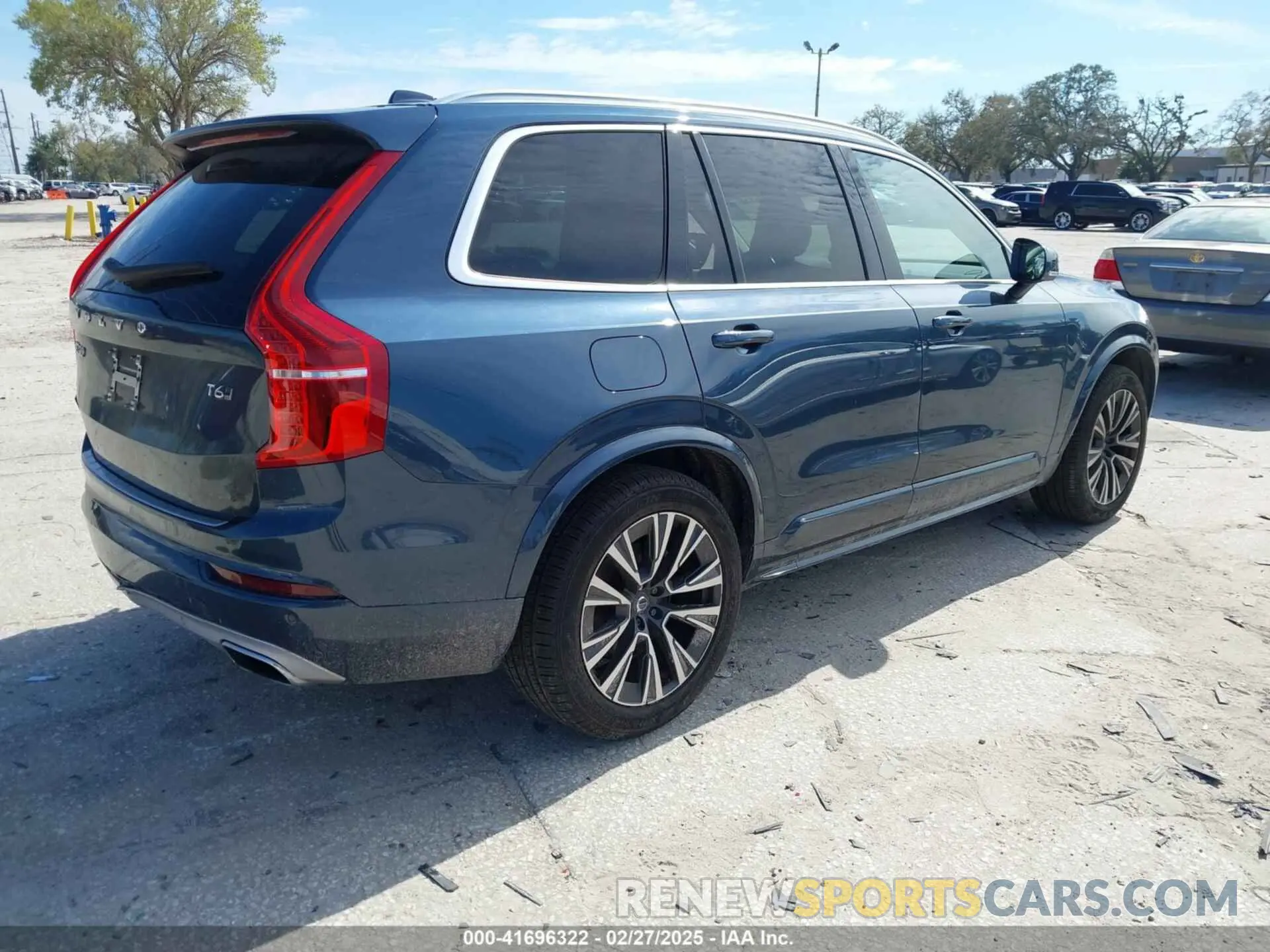4 fotografías del automóvil dañado YV4A22PK5M1773173 VOLVO XC90 2021