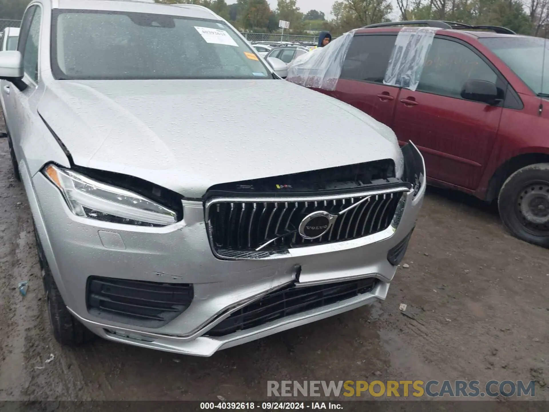 6 fotografías del automóvil dañado YV4A22PK8M1696363 VOLVO XC90 2021
