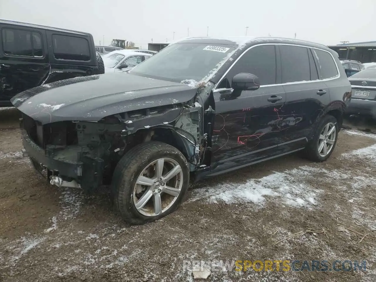 1 fotografías del automóvil dañado YV4A22PKXM1671514 VOLVO XC90 2021