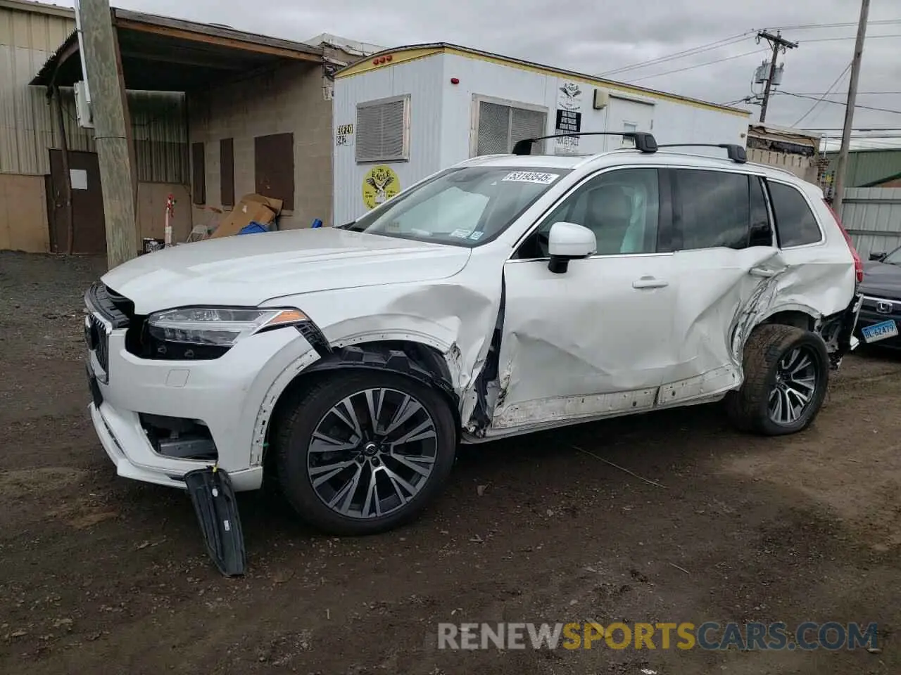 1 fotografías del automóvil dañado YV4A22PKXM1730495 VOLVO XC90 2021