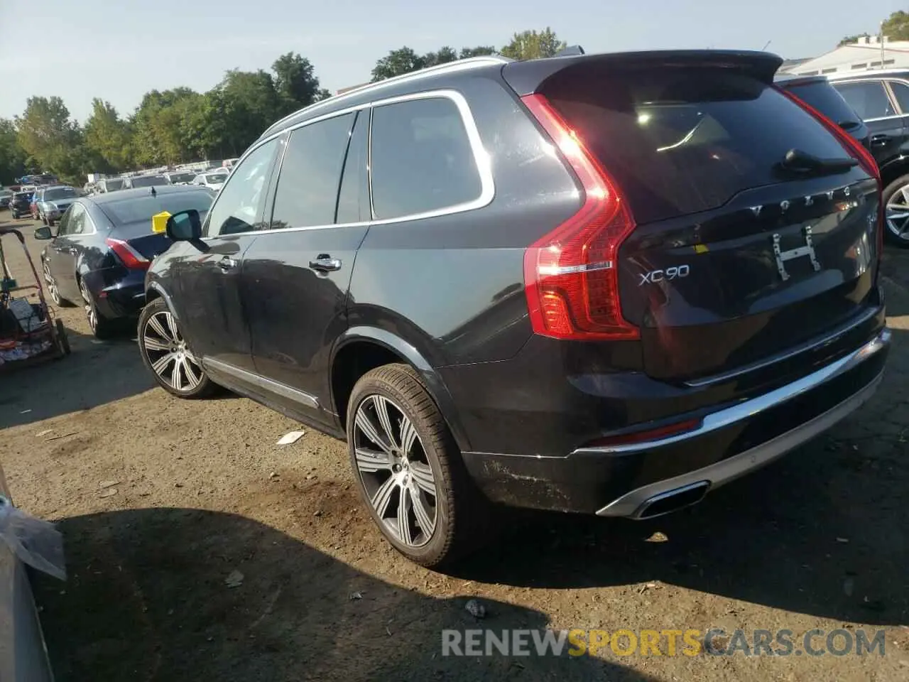 2 fotografías del automóvil dañado YV4A22PL0M1735116 VOLVO XC90 2021