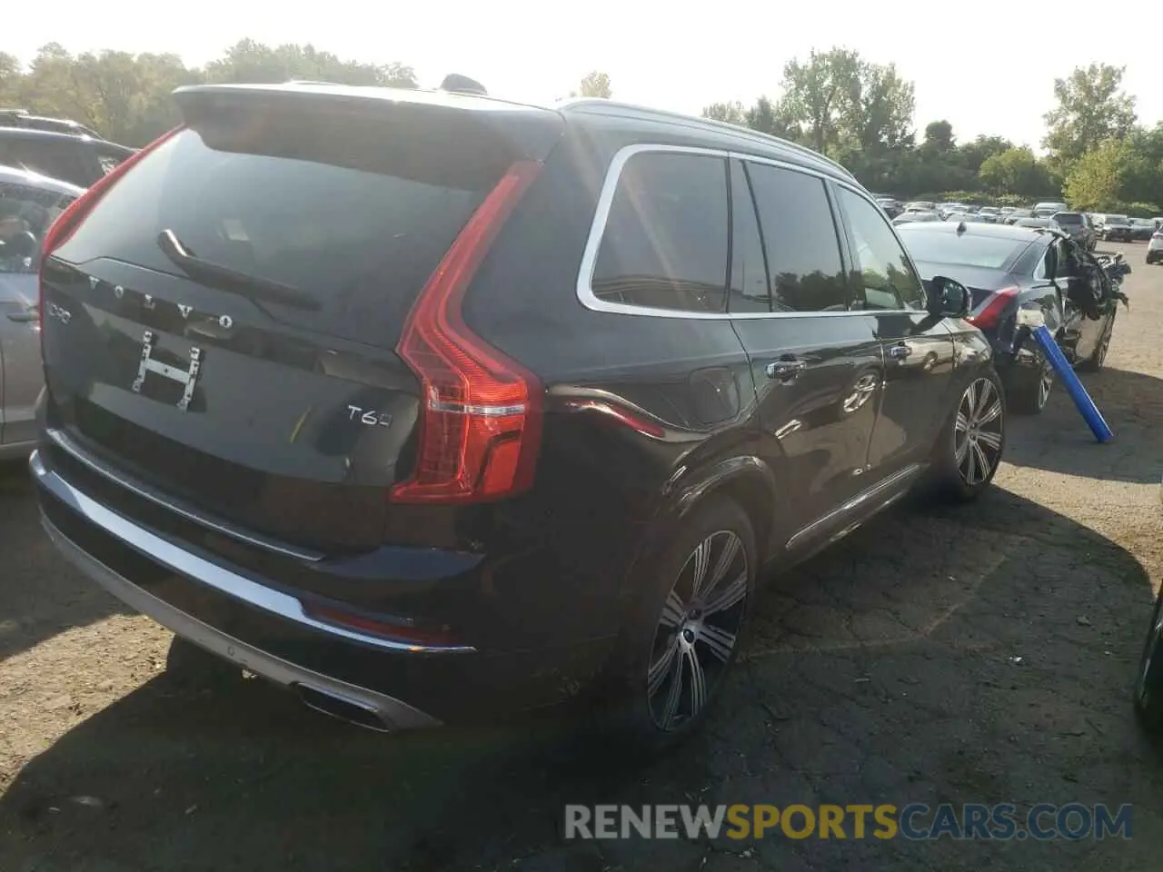 3 fotografías del automóvil dañado YV4A22PL0M1735116 VOLVO XC90 2021