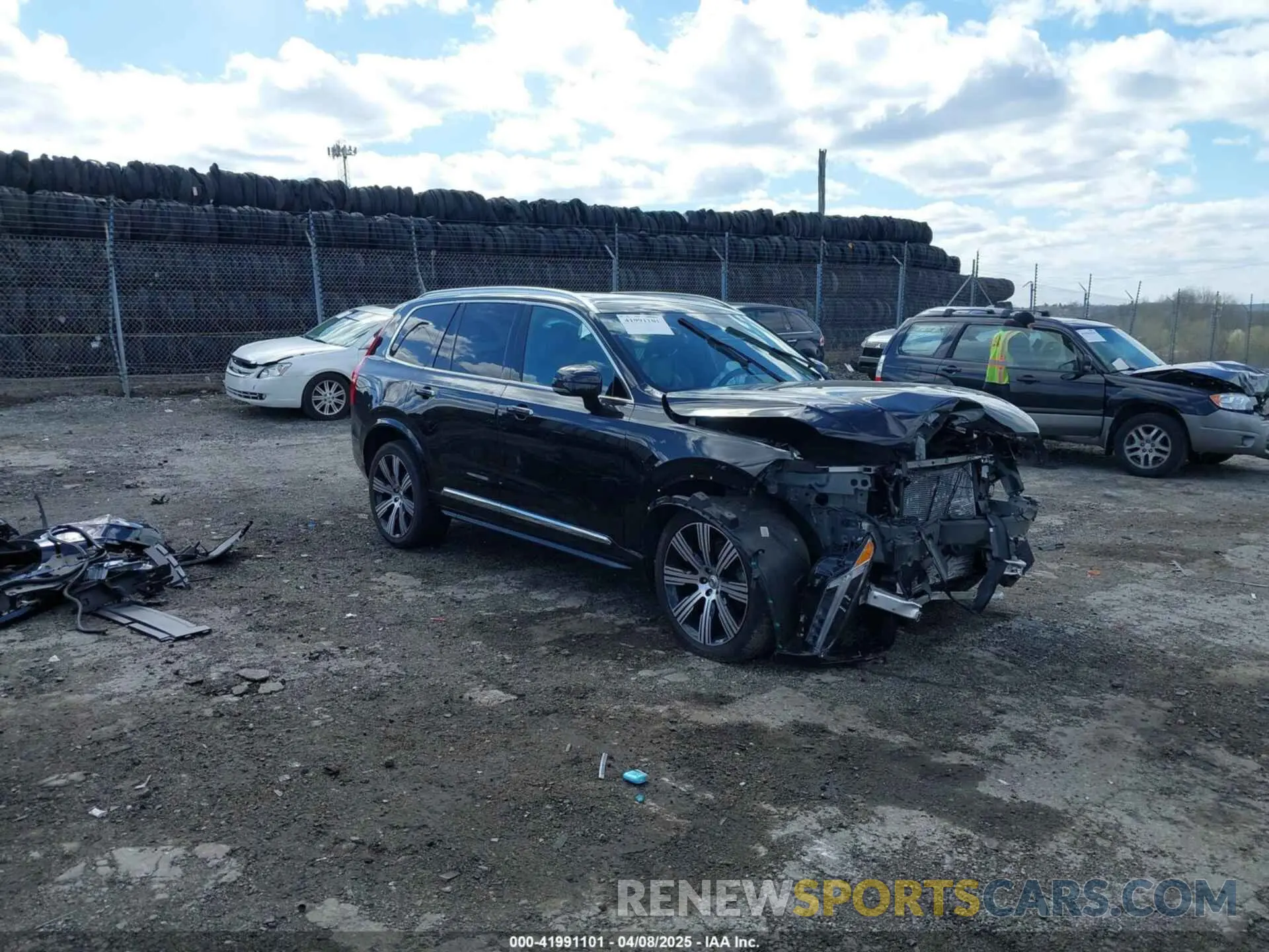 1 fotografías del automóvil dañado YV4A22PL8M1770292 VOLVO XC90 2021