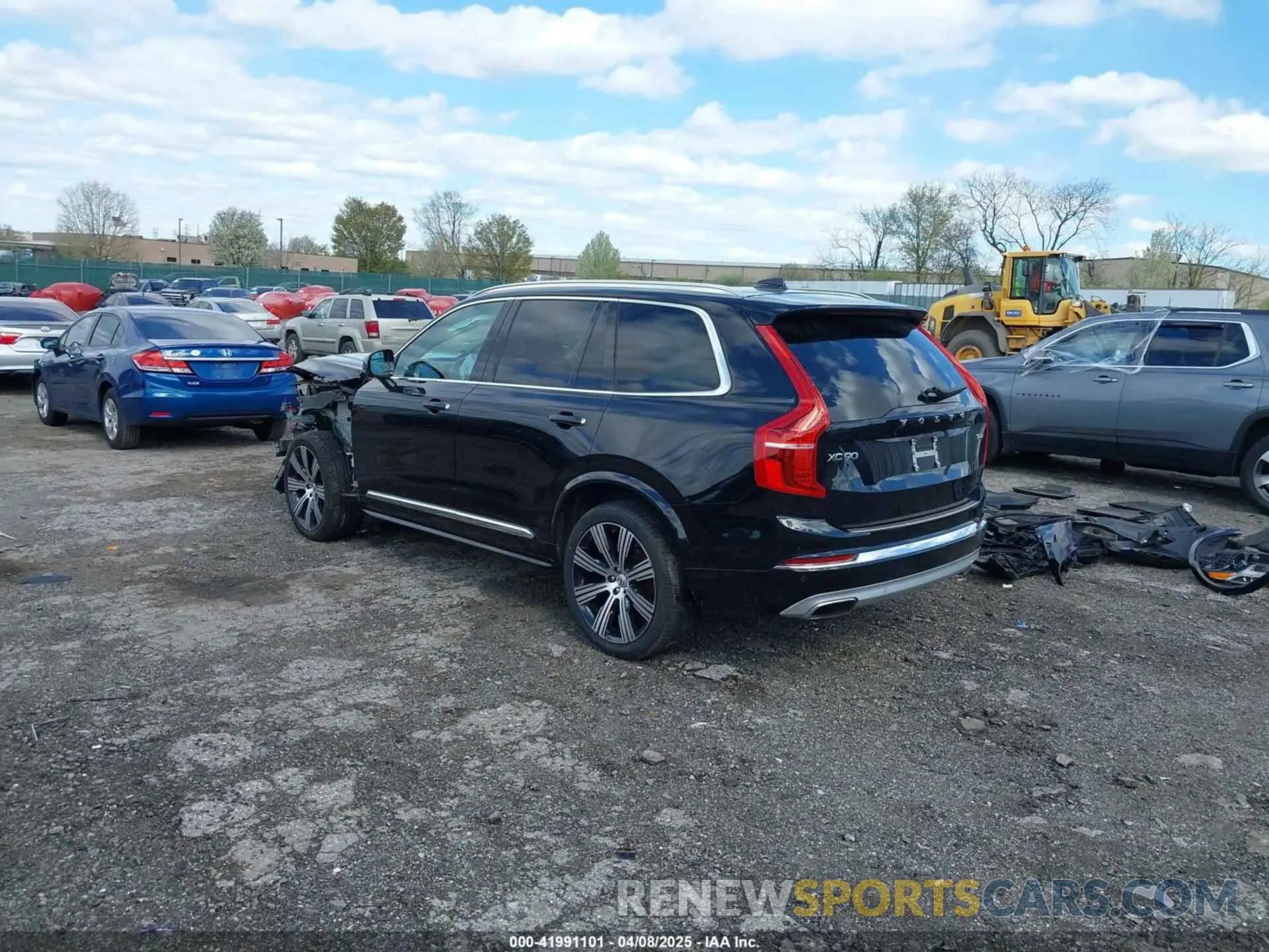 3 fotografías del automóvil dañado YV4A22PL8M1770292 VOLVO XC90 2021