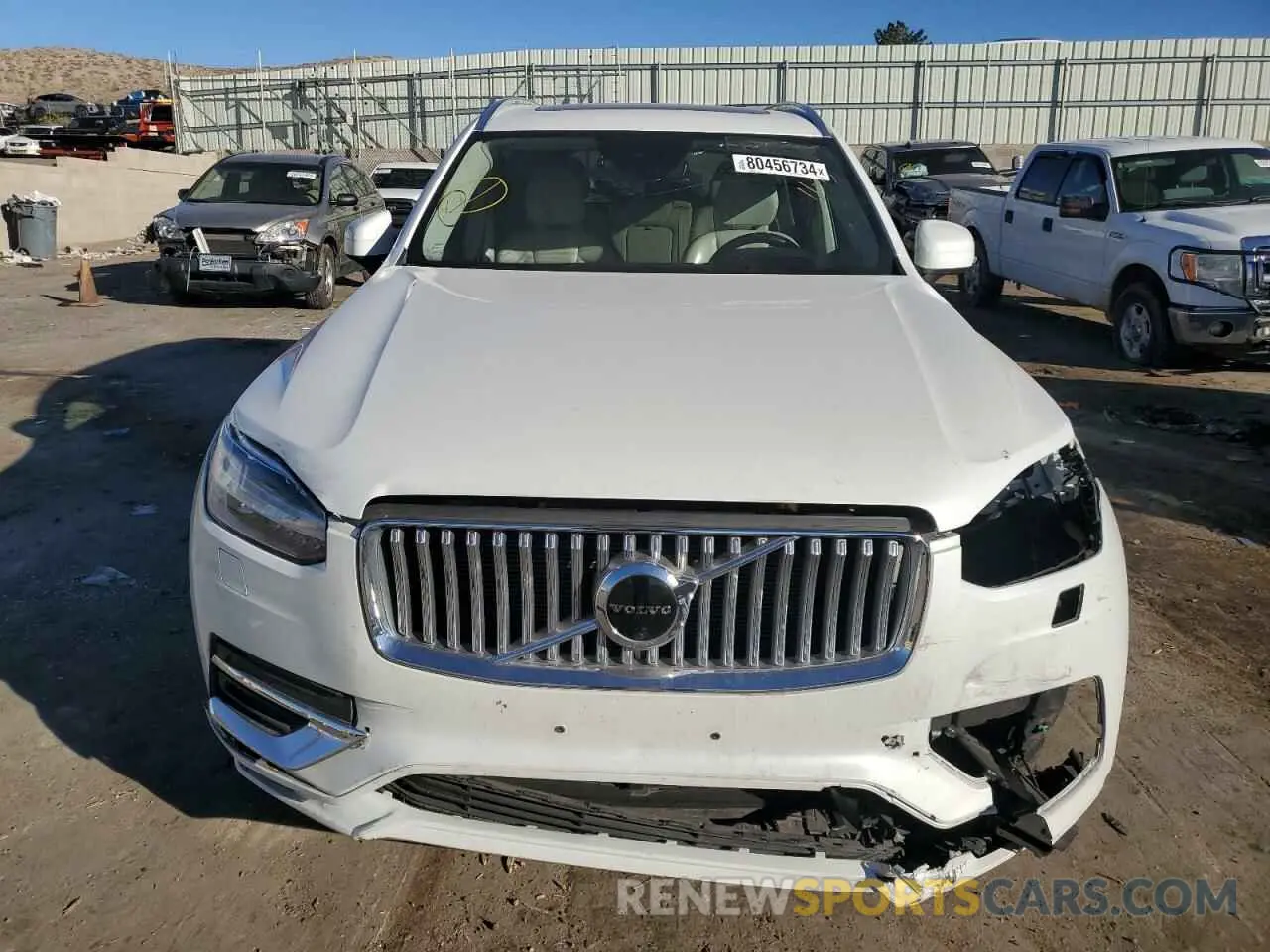 5 fotografías del automóvil dañado YV4A22PL9M1761553 VOLVO XC90 2021