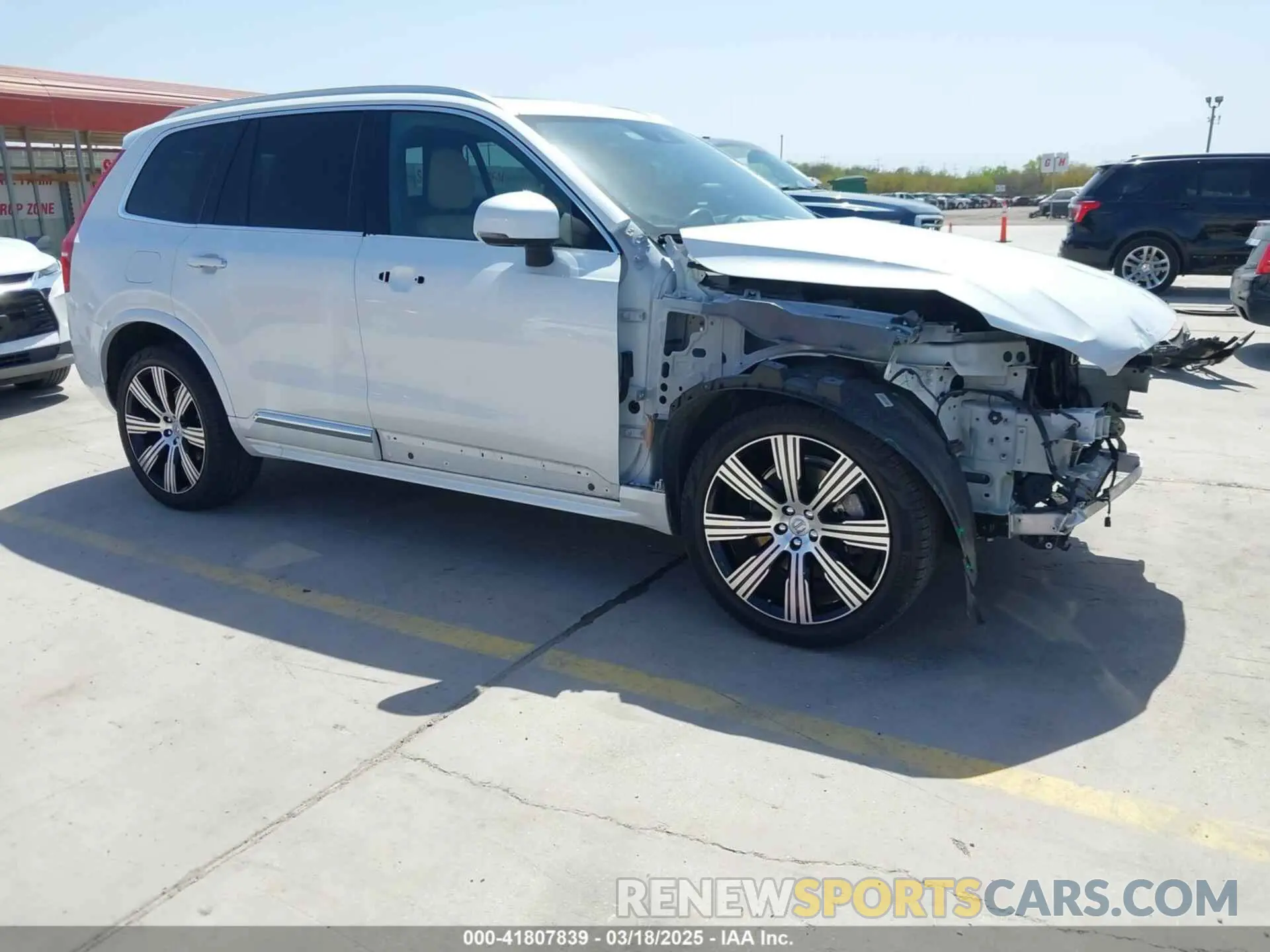 1 fotografías del automóvil dañado YV4A22PLXM1773176 VOLVO XC90 2021