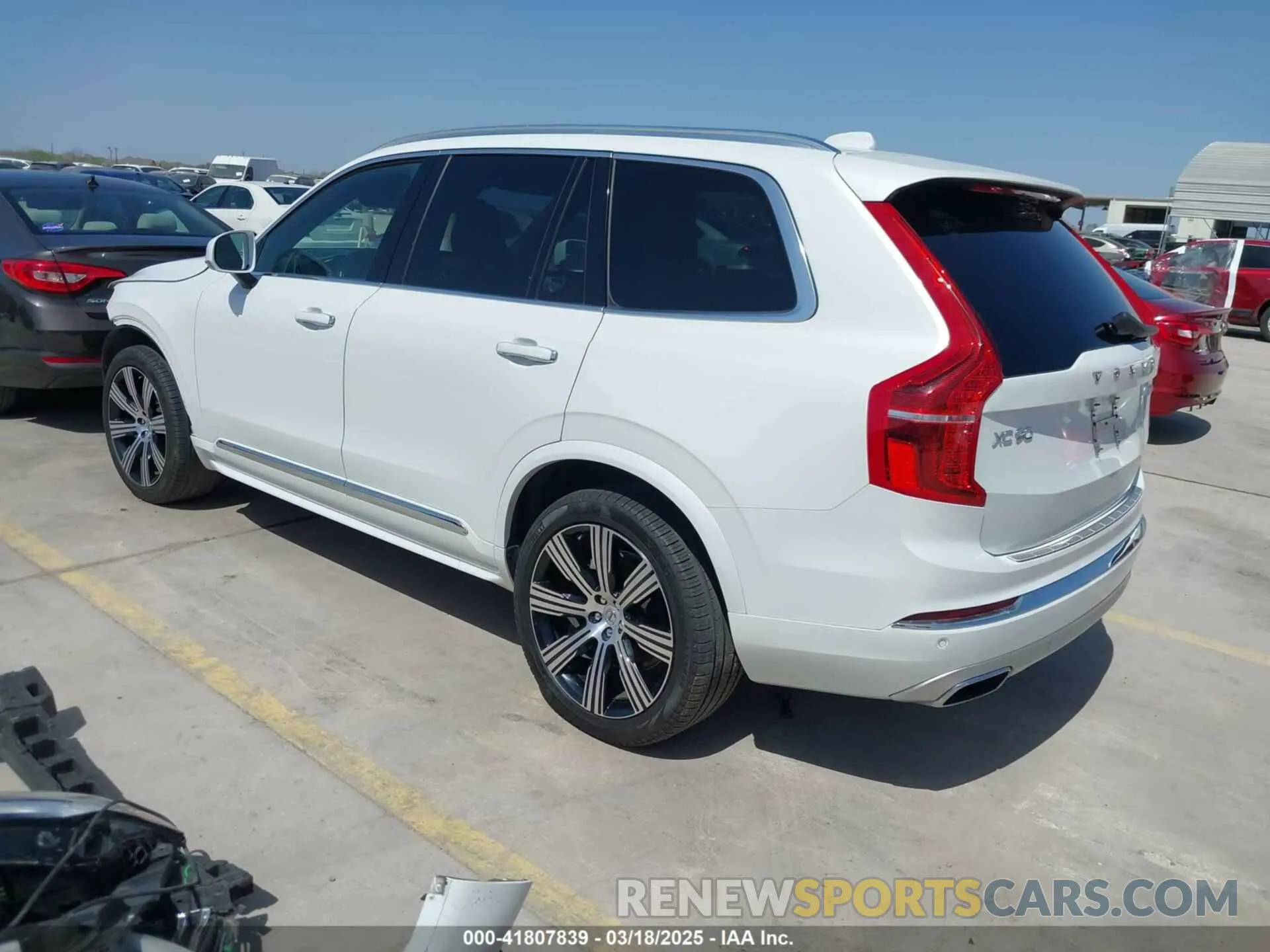3 fotografías del automóvil dañado YV4A22PLXM1773176 VOLVO XC90 2021