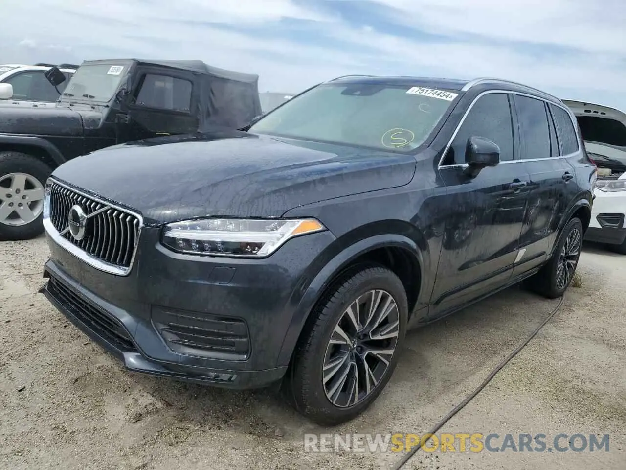 1 fotografías del automóvil dañado YV4102CK3N1866321 VOLVO XC90 2022