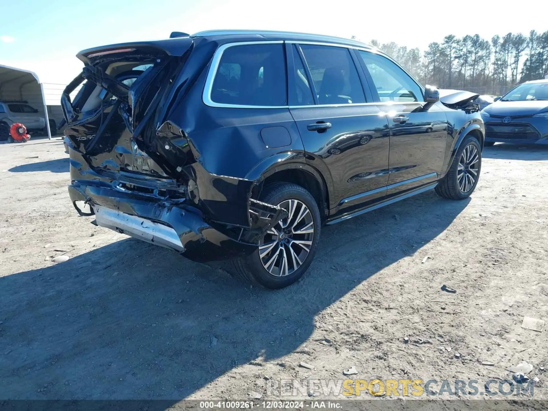 4 fotografías del automóvil dañado YV4102CK8N1789154 VOLVO XC90 2022