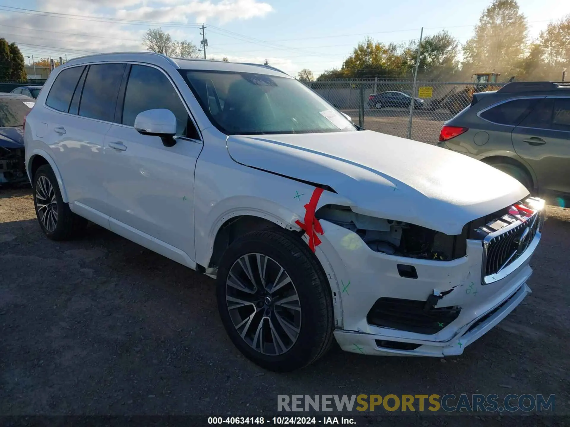1 fotografías del automóvil dañado YV4102PK9N1793059 VOLVO XC90 2022