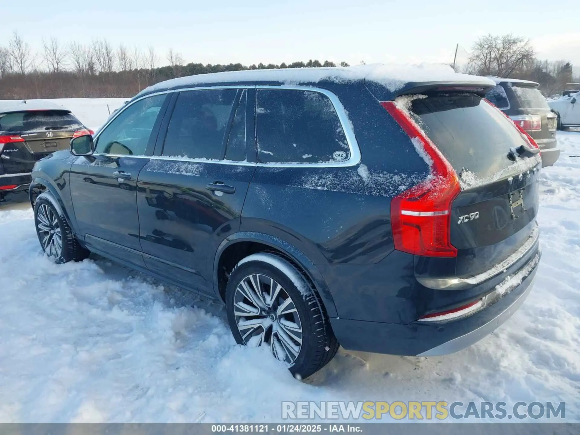 3 fotografías del automóvil dañado YV4102PK9N1794227 VOLVO XC90 2022