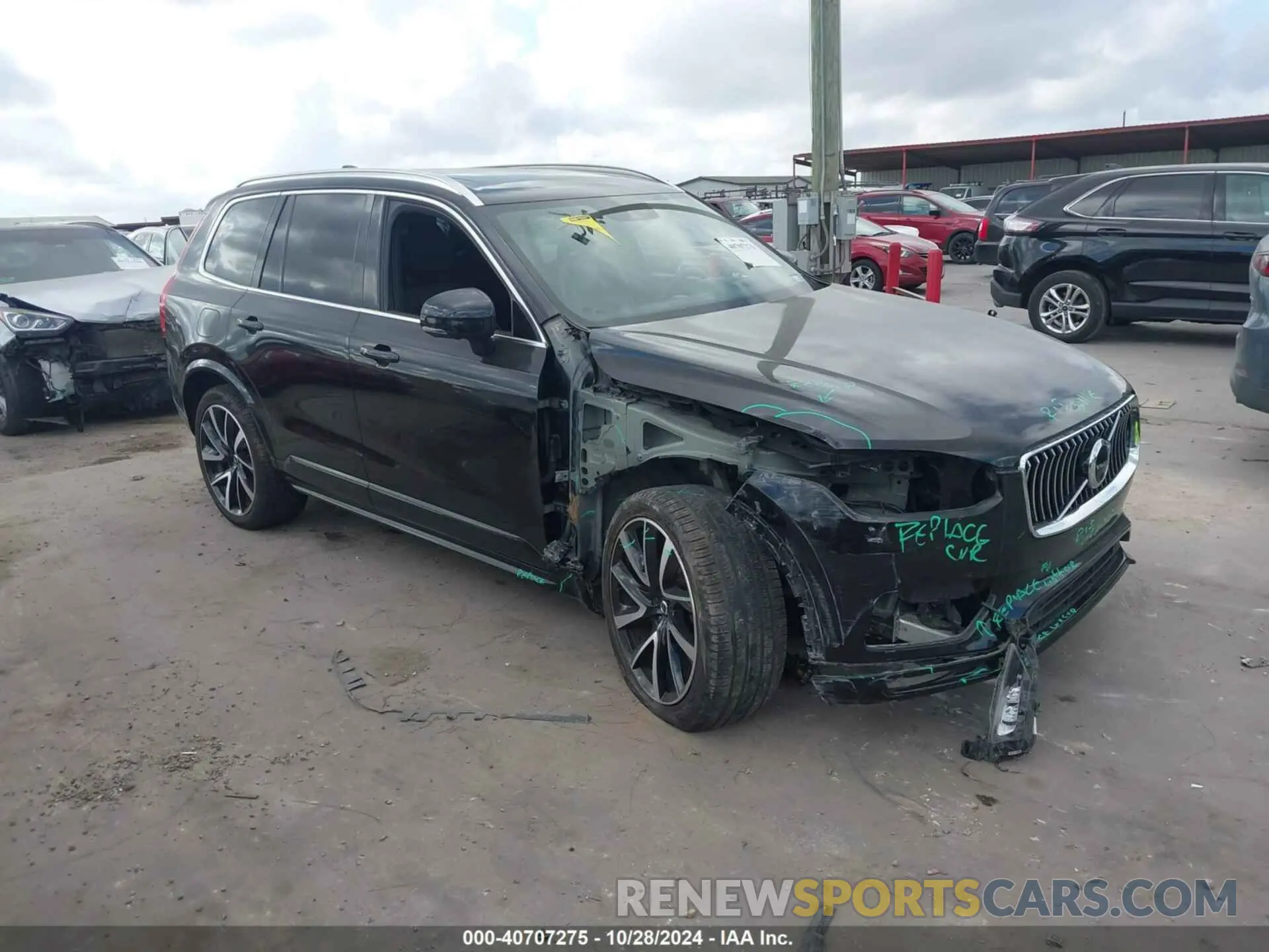 1 fotografías del automóvil dañado YV4A221K4N1810692 VOLVO XC90 2022
