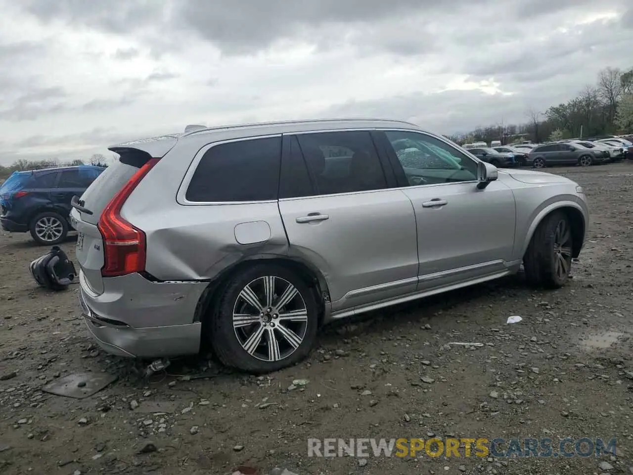 3 fotografías del automóvil dañado YV4A221L3N1855101 VOLVO XC90 2022