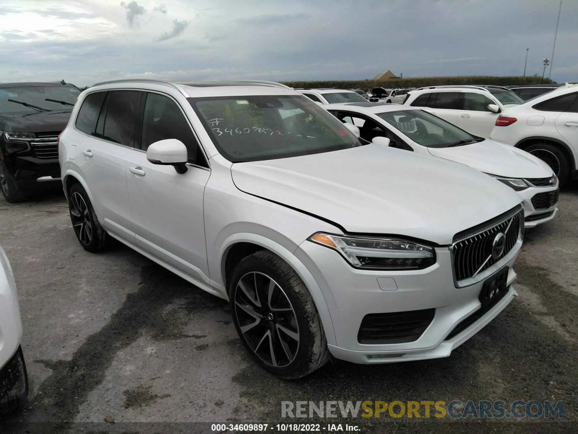 1 fotografías del automóvil dañado YV4A22PK6N1798598 VOLVO XC90 2022