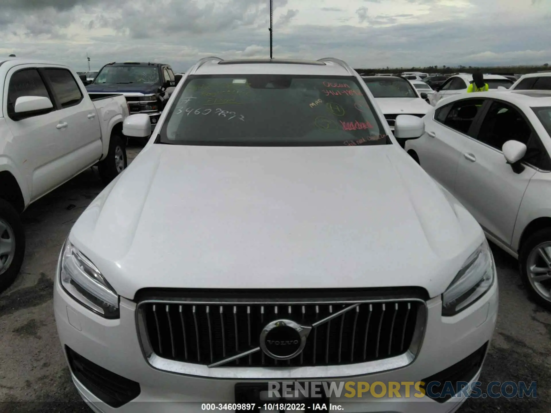 6 fotografías del automóvil dañado YV4A22PK6N1798598 VOLVO XC90 2022