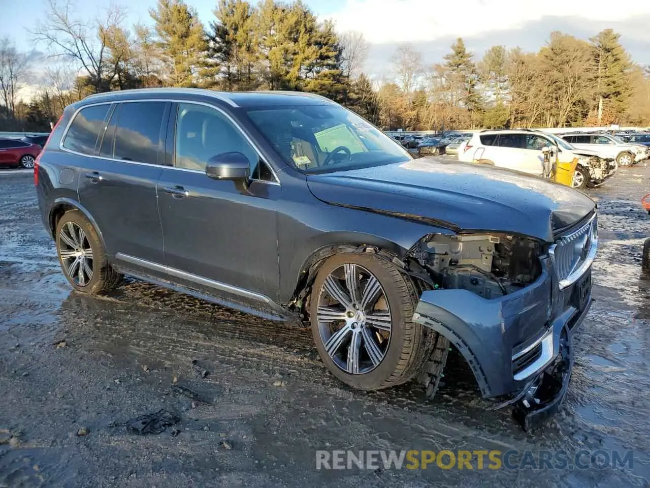 4 fotografías del automóvil dañado YV4A22PL1N1830804 VOLVO XC90 2022