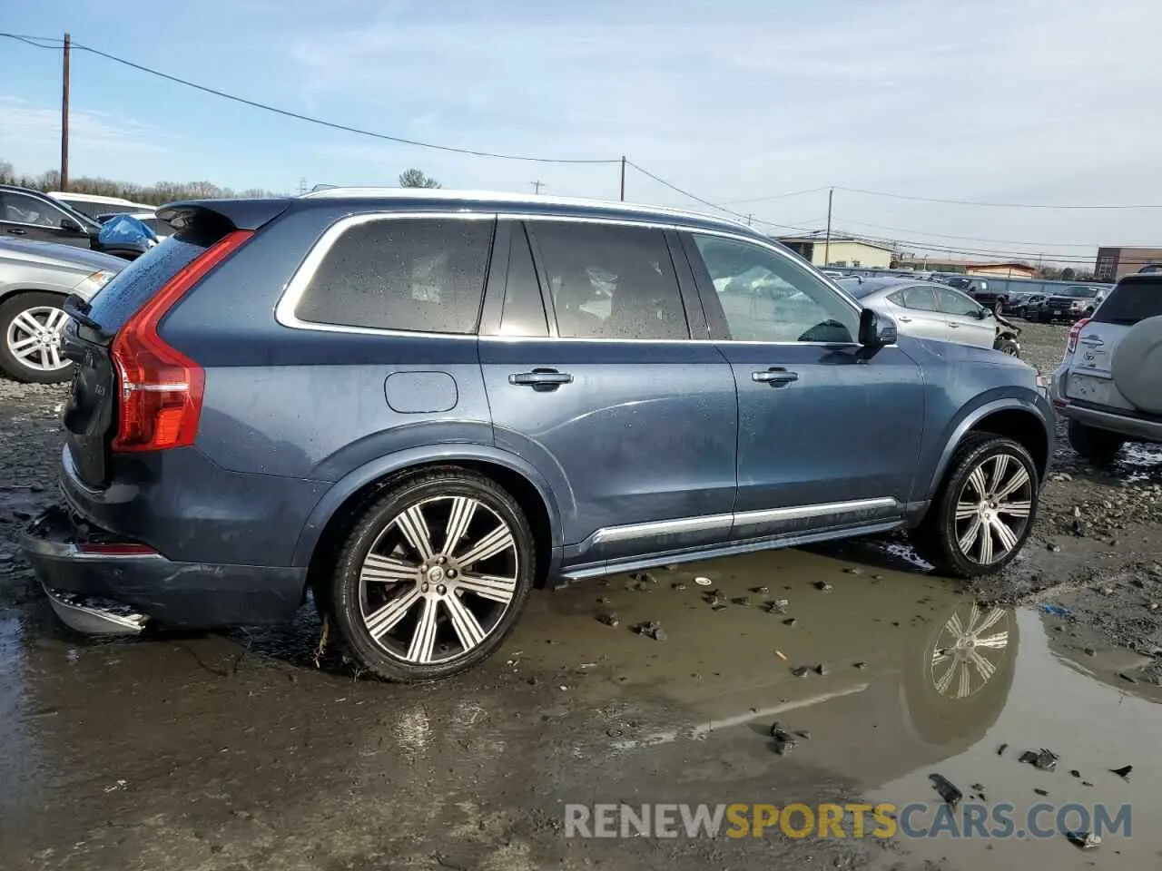 3 fotografías del automóvil dañado YV4A22PL4N1795076 VOLVO XC90 2022