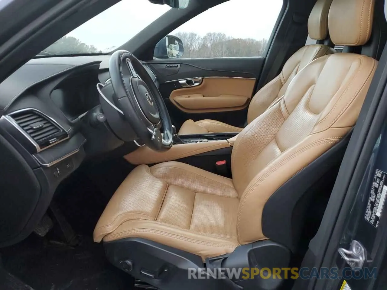 7 fotografías del automóvil dañado YV4A22PL4N1795076 VOLVO XC90 2022