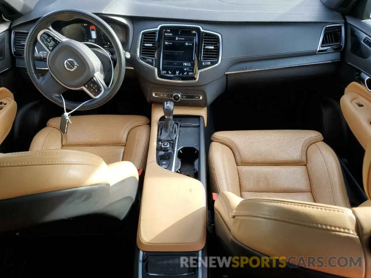 8 fotografías del automóvil dañado YV4A22PL4N1795076 VOLVO XC90 2022