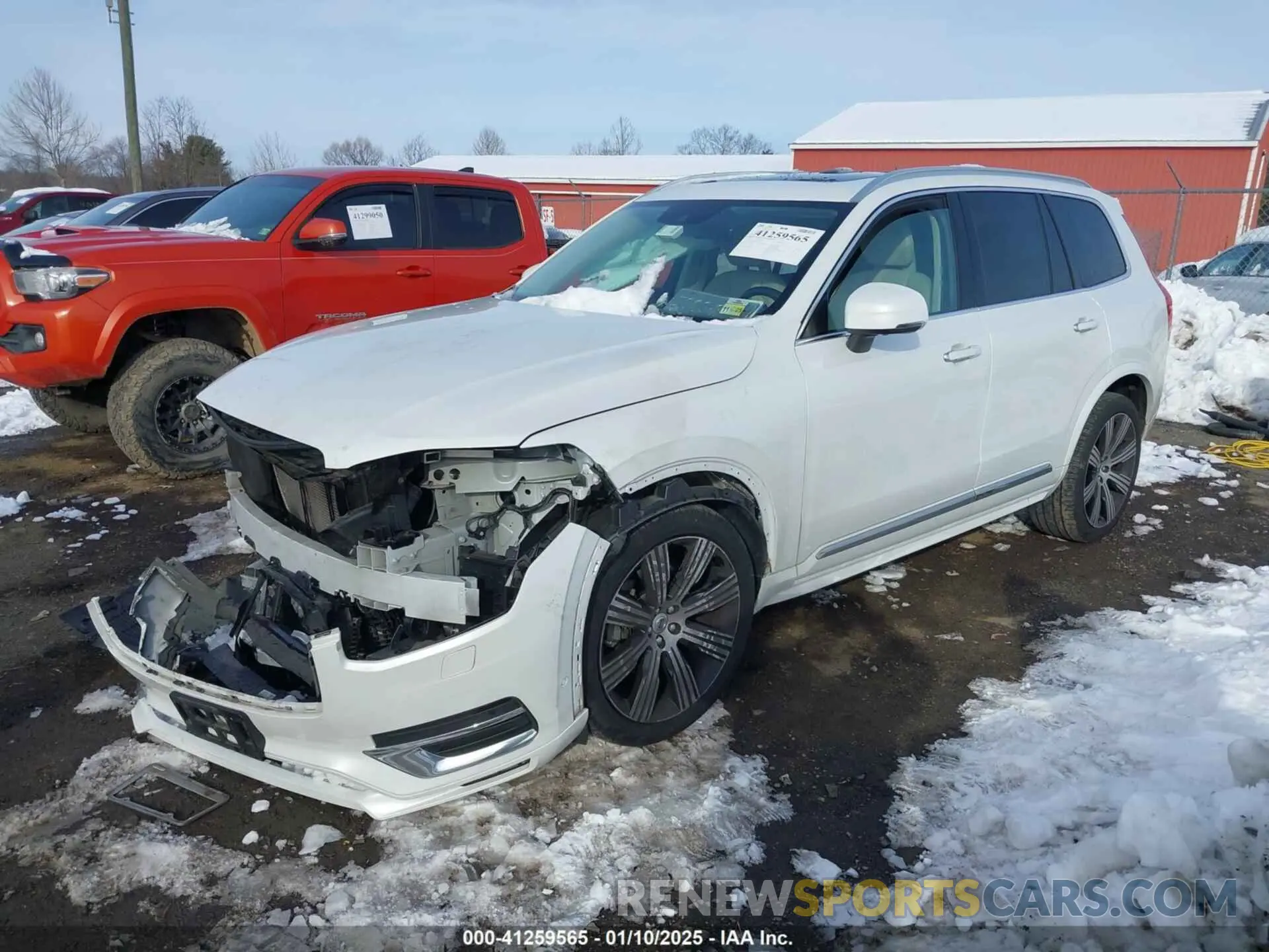2 fotografías del automóvil dañado YV4A22PL5N1817022 VOLVO XC90 2022