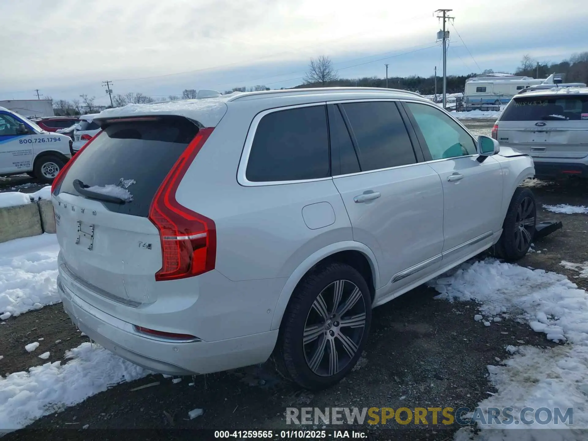 4 fotografías del automóvil dañado YV4A22PL5N1817022 VOLVO XC90 2022