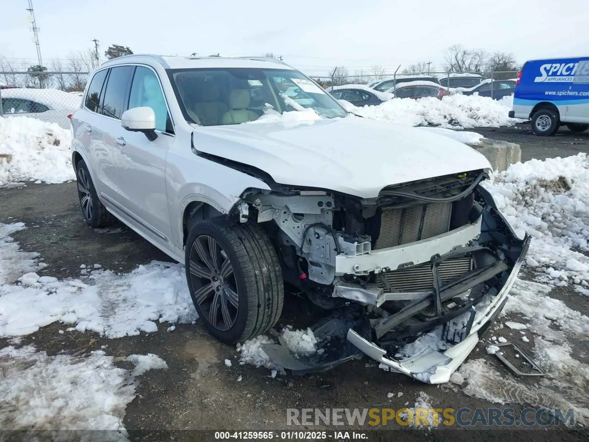 6 fotografías del automóvil dañado YV4A22PL5N1817022 VOLVO XC90 2022