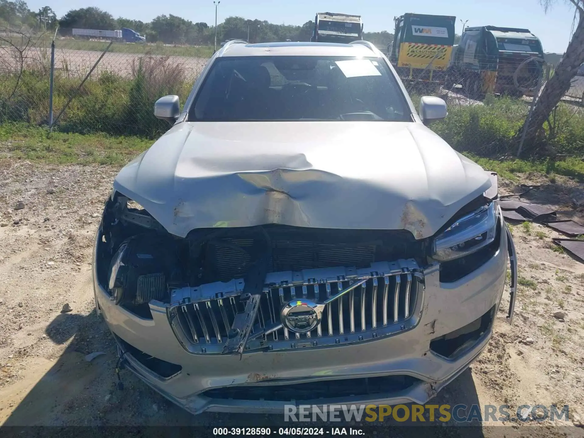 12 fotografías del automóvil dañado YV4A22PL7N1869218 VOLVO XC90 2022