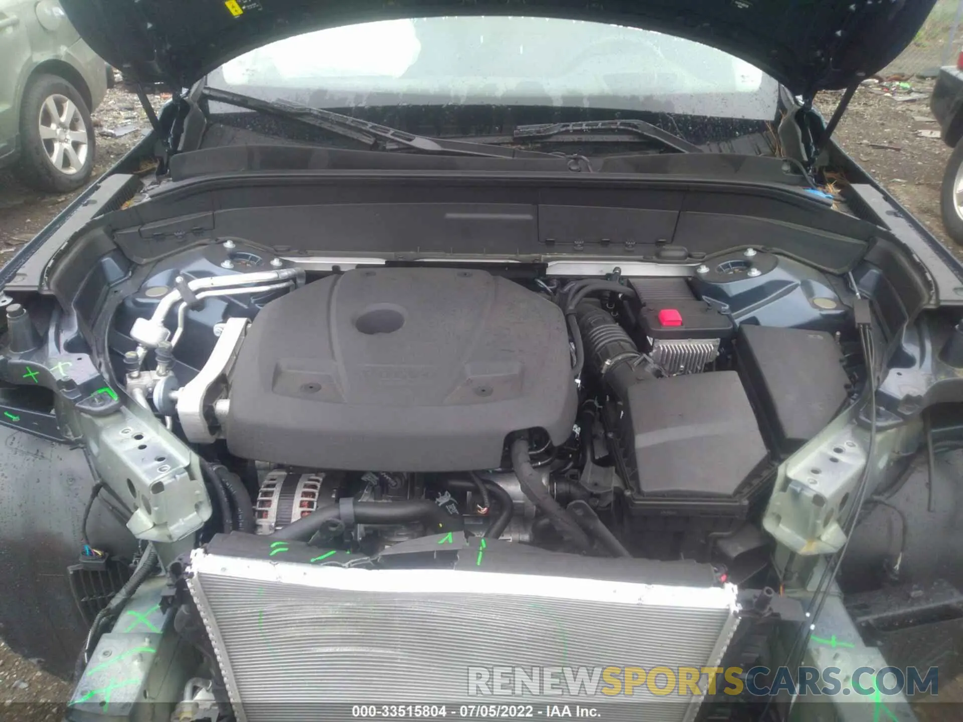 10 fotografías del automóvil dañado YV4A22PL8N1823168 VOLVO XC90 2022