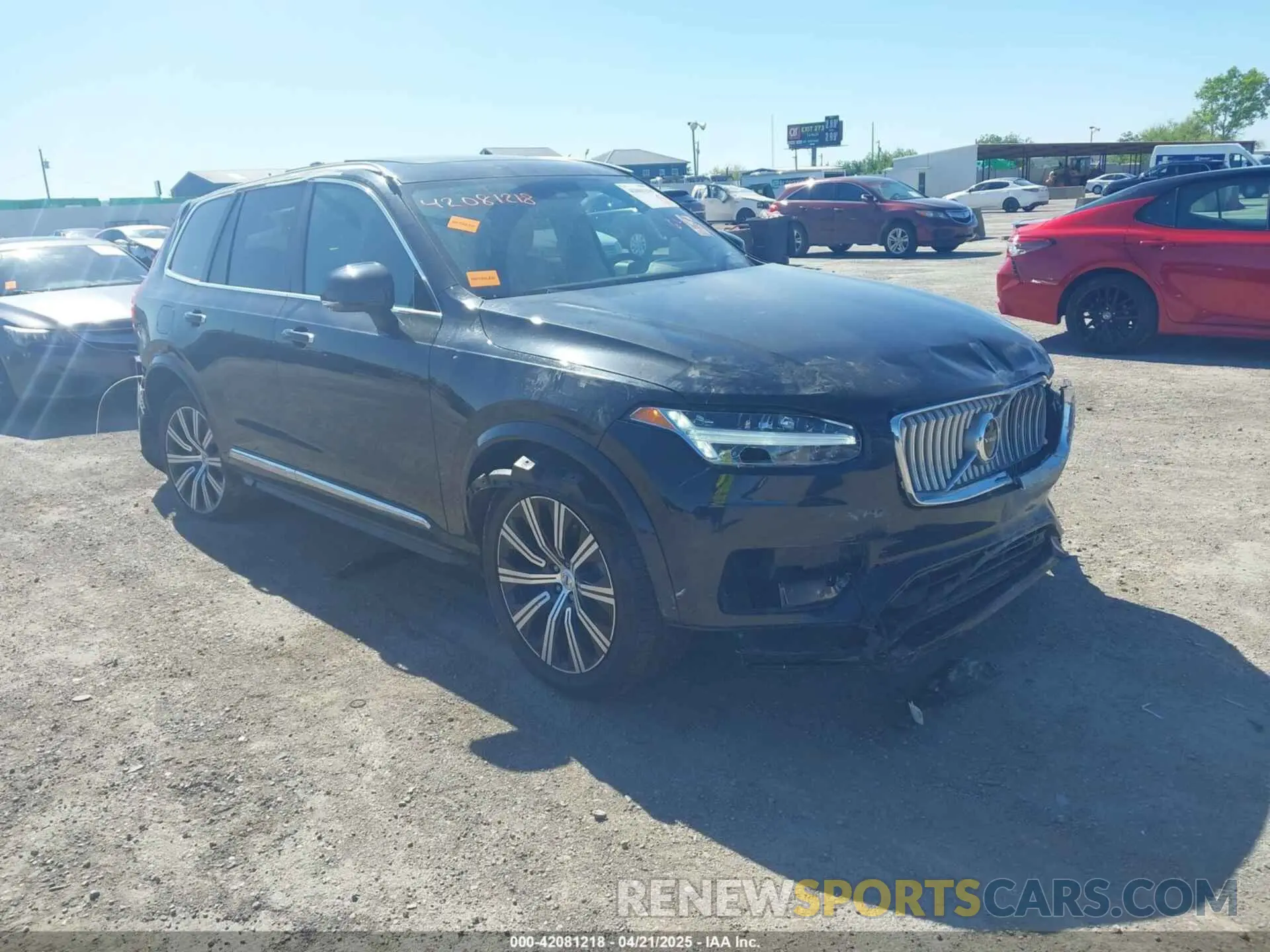 1 fotografías del automóvil dañado YV4A22PLXN1825701 VOLVO XC90 2022