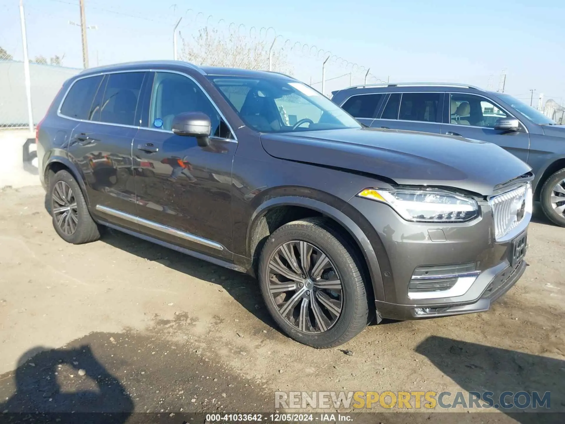 1 fotografías del automóvil dañado YV4062PN6P1997826 VOLVO XC90 2023