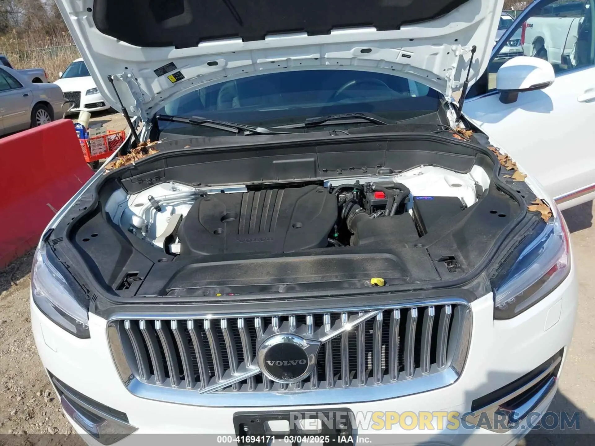 10 fotografías del automóvil dañado YV4L12PN5P1972993 VOLVO XC90 2023