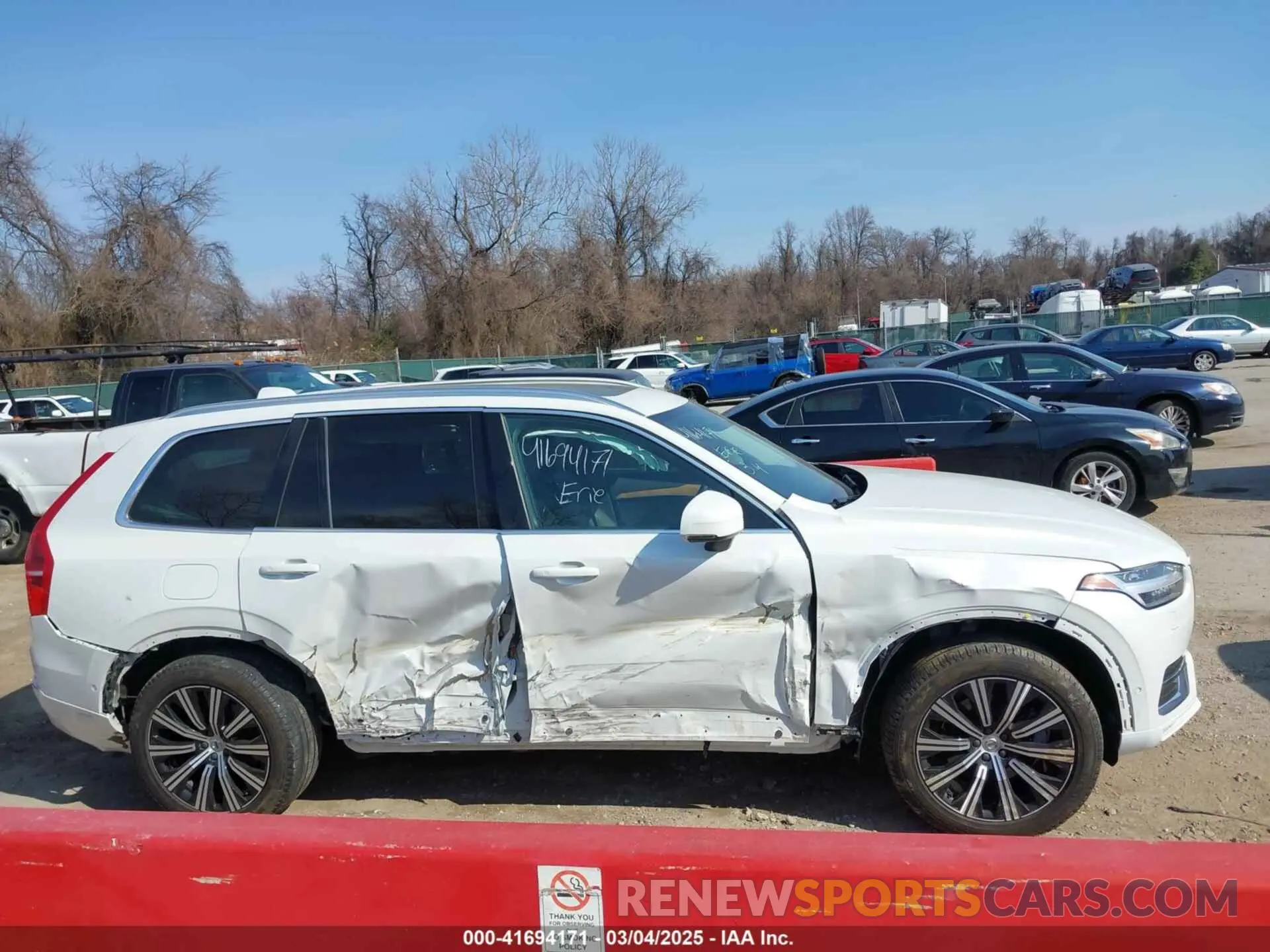 14 fotografías del automóvil dañado YV4L12PN5P1972993 VOLVO XC90 2023