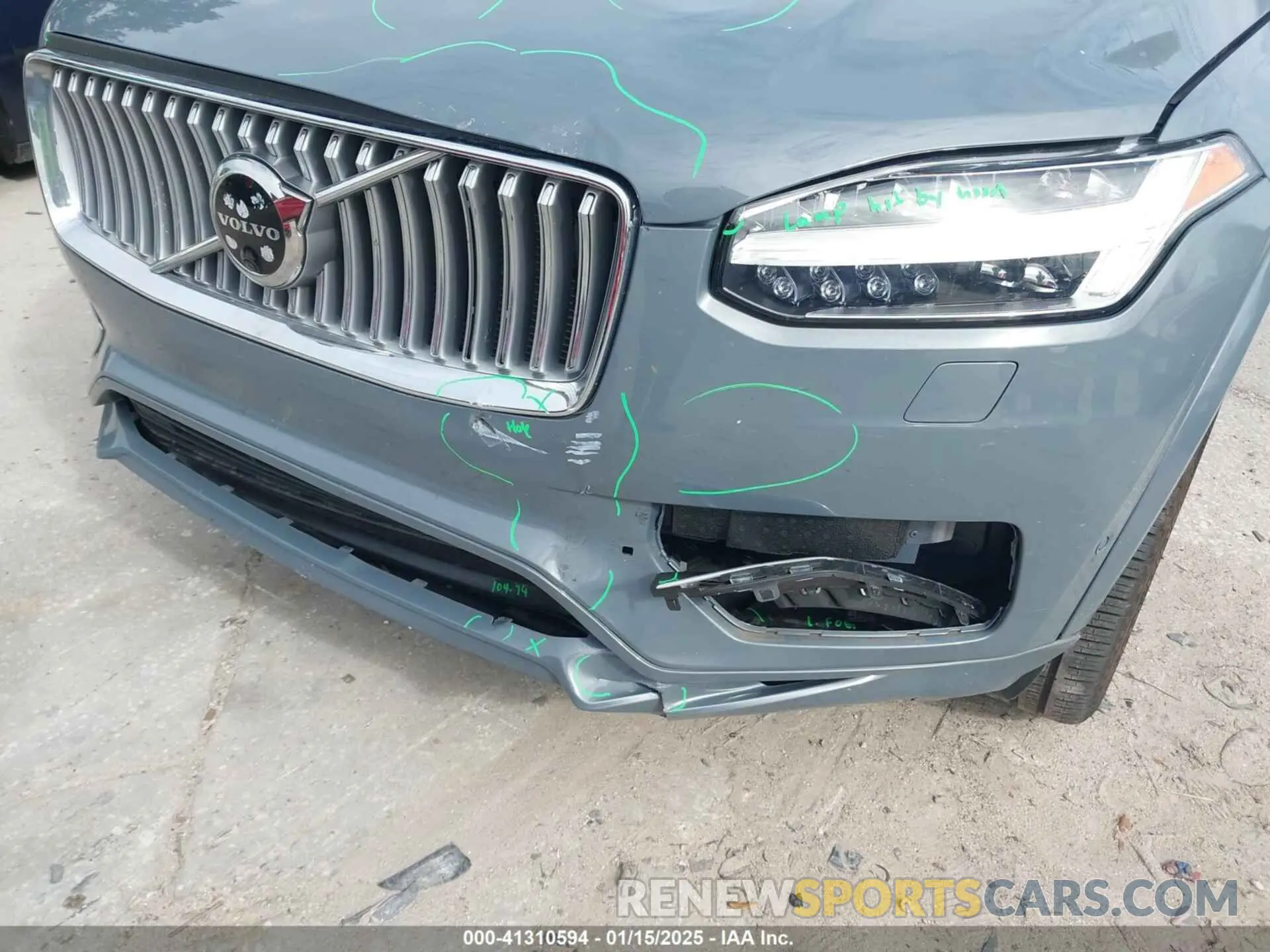 19 fotografías del automóvil dañado YV4L12PNXP1983388 VOLVO XC90 2023