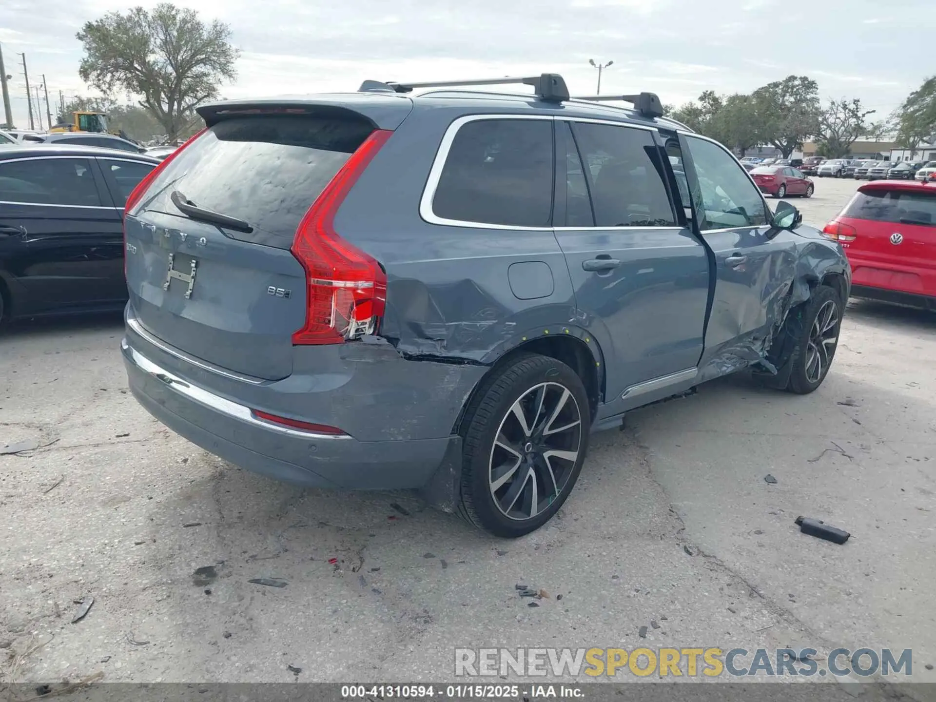 4 fotografías del automóvil dañado YV4L12PNXP1983388 VOLVO XC90 2023
