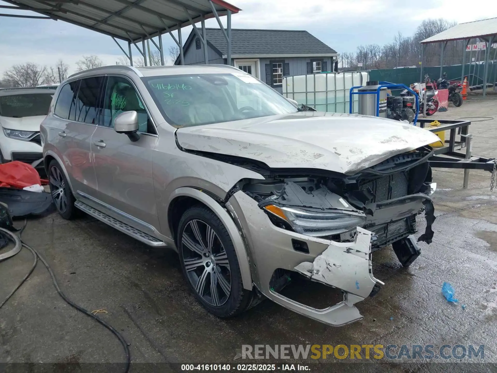 1 fotografías del automóvil dañado YV4062PF4R1208682 VOLVO XC90 2024