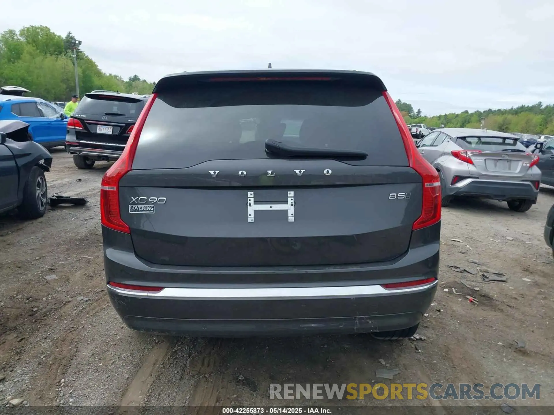 17 fotografías del automóvil dañado YV4L12PE1R1234921 VOLVO XC90 2024