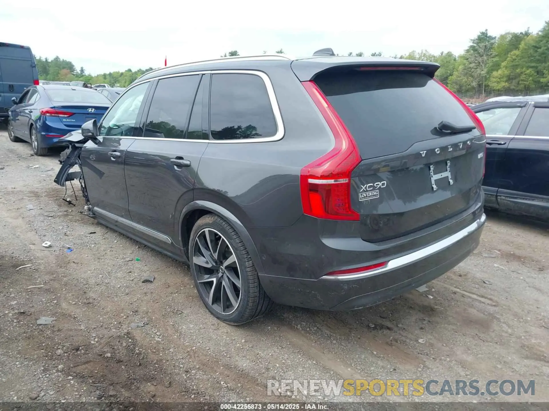 3 fotografías del automóvil dañado YV4L12PE1R1234921 VOLVO XC90 2024