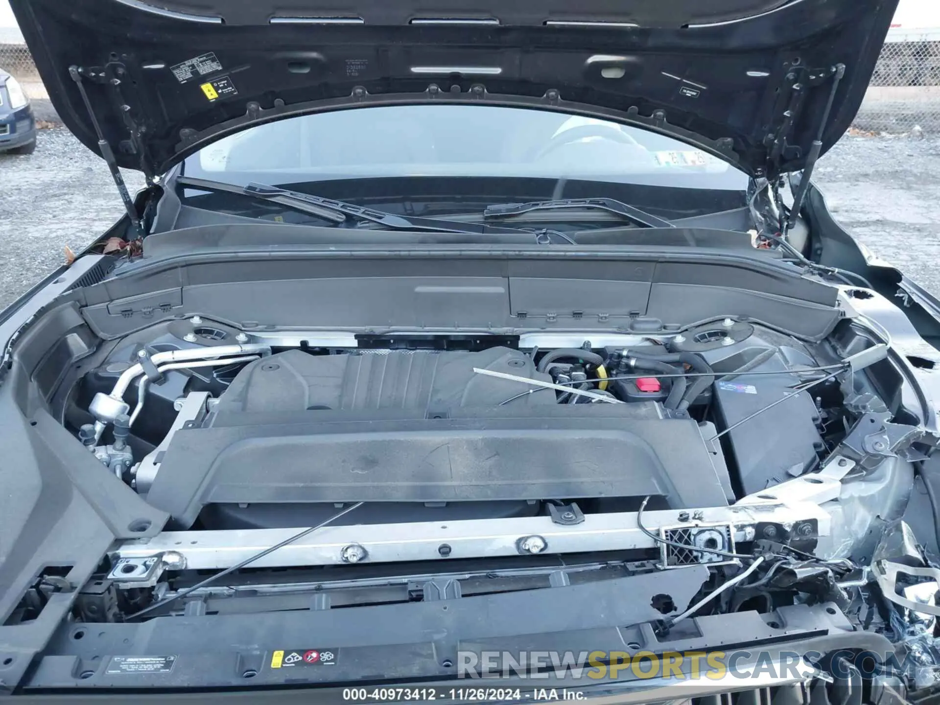 10 fotografías del automóvil dañado YV4L12PE4R1209107 VOLVO XC90 2024