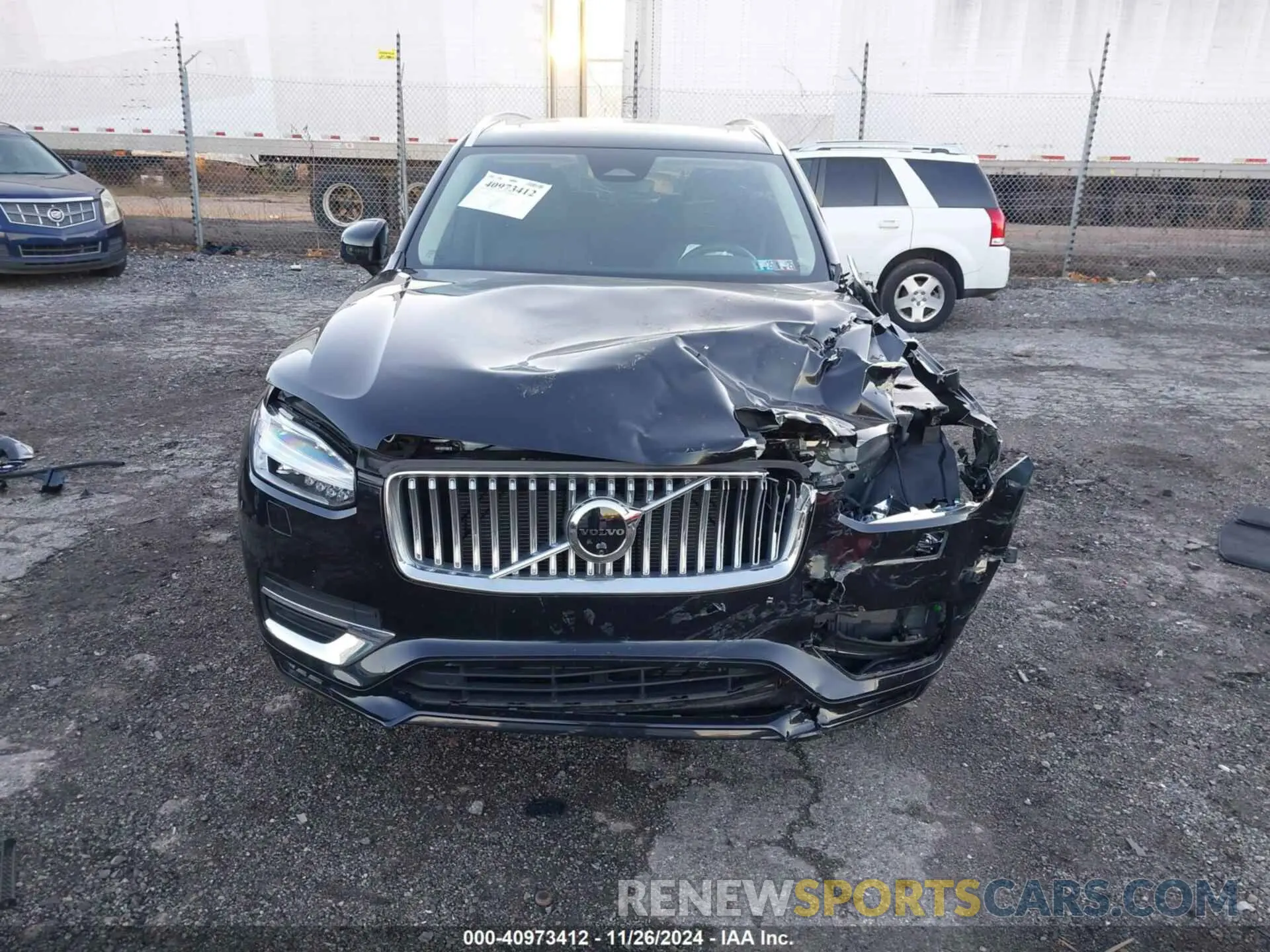 13 fotografías del automóvil dañado YV4L12PE4R1209107 VOLVO XC90 2024
