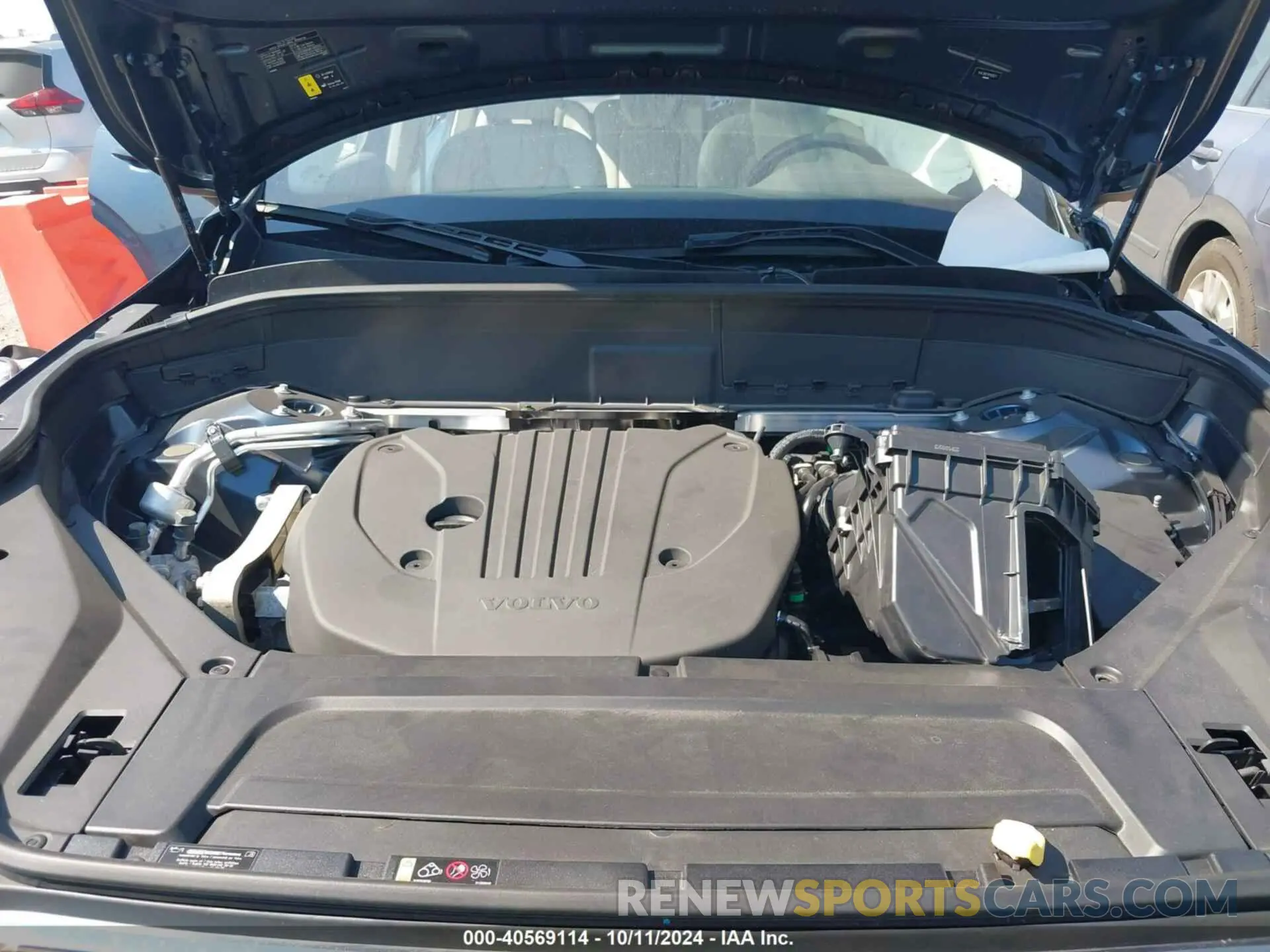 10 fotografías del automóvil dañado YV4L12PE7R1150571 VOLVO XC90 2024