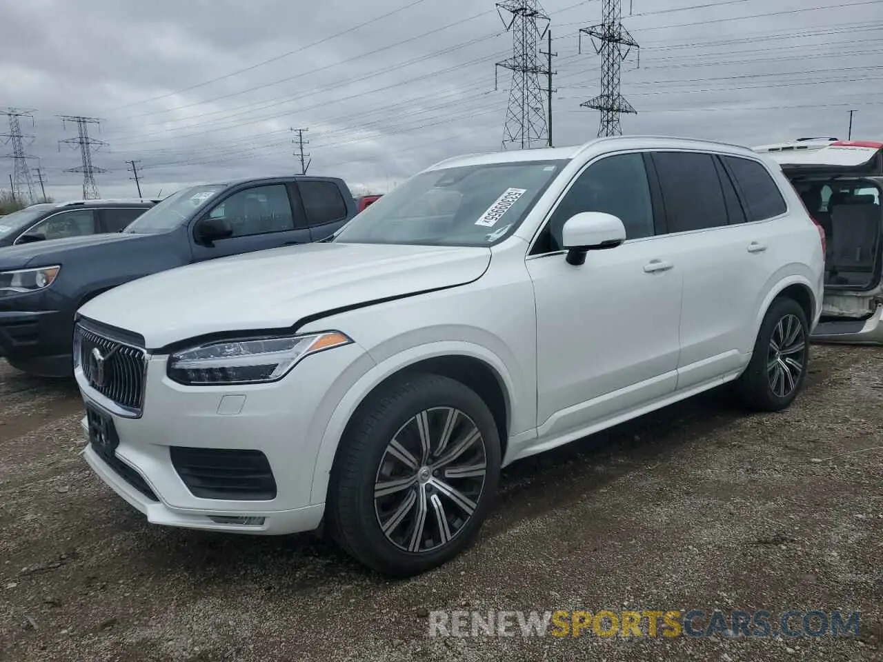 1 fotografías del automóvil dañado YV4L12PV1P1964762 VOLVO XC90 CORE 2023