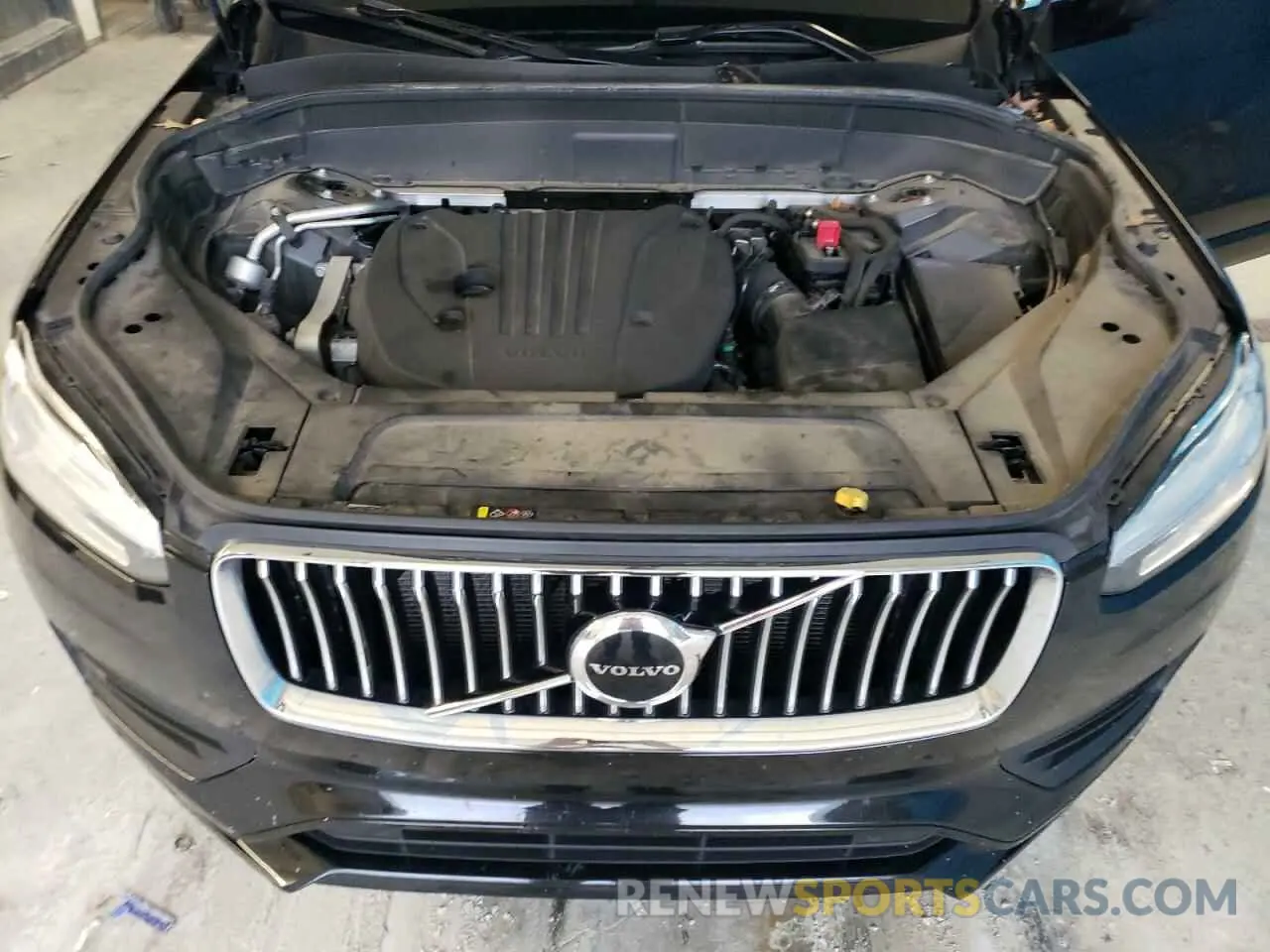 12 fotografías del automóvil dañado YV4L12PV3P1933044 VOLVO XC90 CORE 2023