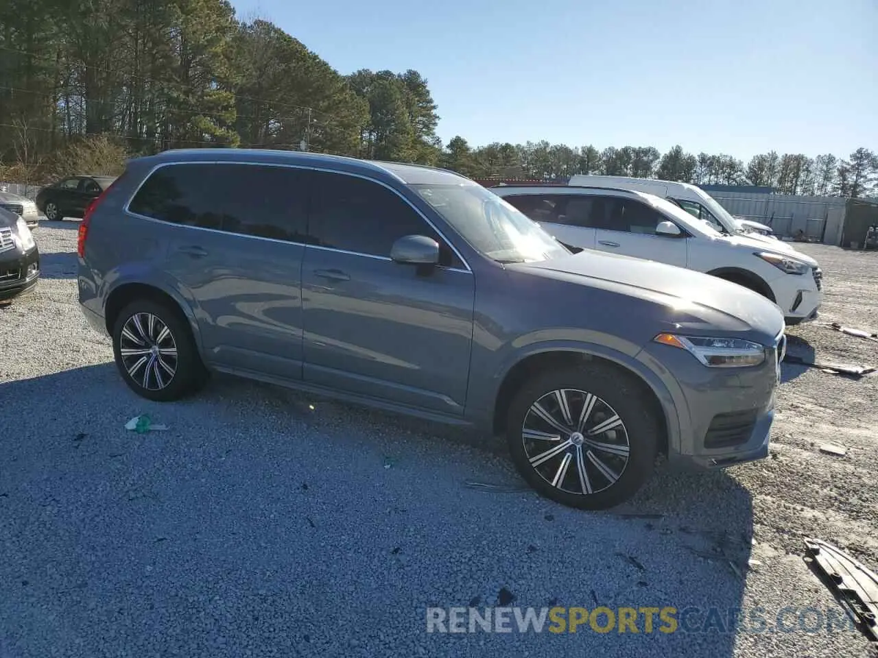 4 fotografías del automóvil dañado YV4L12PV7P1904548 VOLVO XC90 CORE 2023