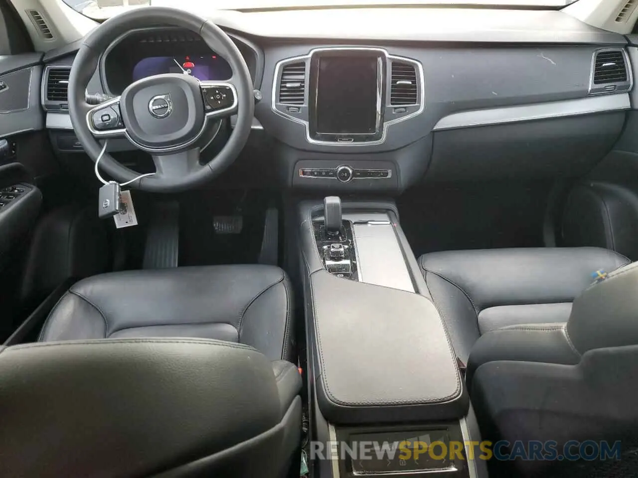 8 fotografías del automóvil dañado YV4L12PV9P1934649 VOLVO XC90 CORE 2023