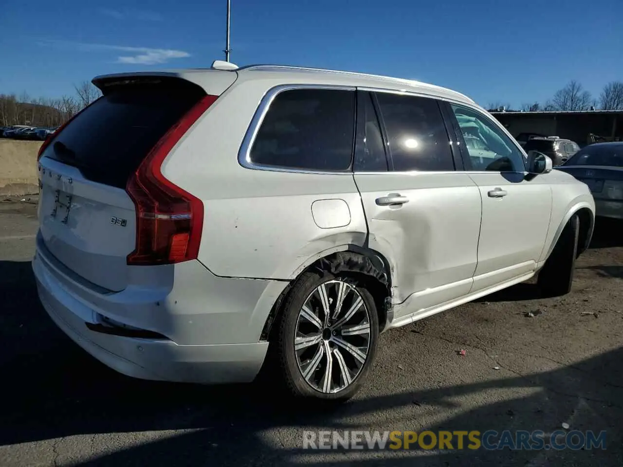 3 fotografías del automóvil dañado YV4L12PVXP1937561 VOLVO XC90 CORE 2023