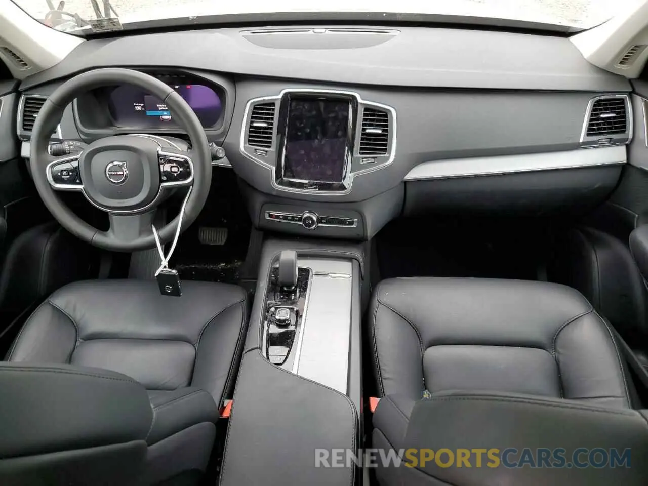 8 fotografías del automóvil dañado YV4L12PK0R1154600 VOLVO XC90 CORE 2024