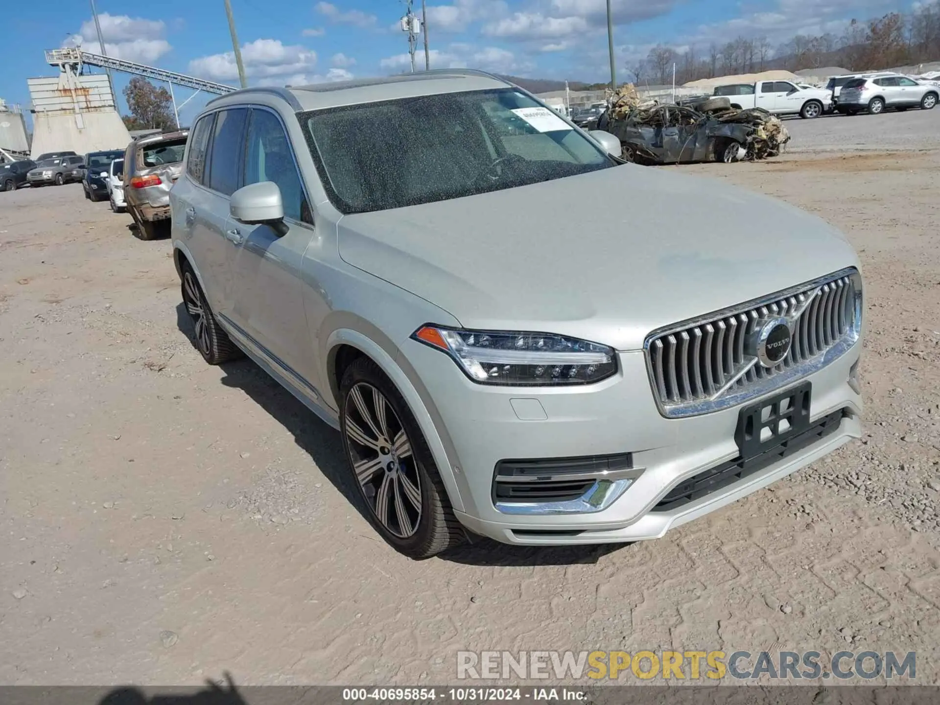 1 fotografías del automóvil dañado YV4BR0CL4L1595547 VOLVO XC90 HYBRID 2020