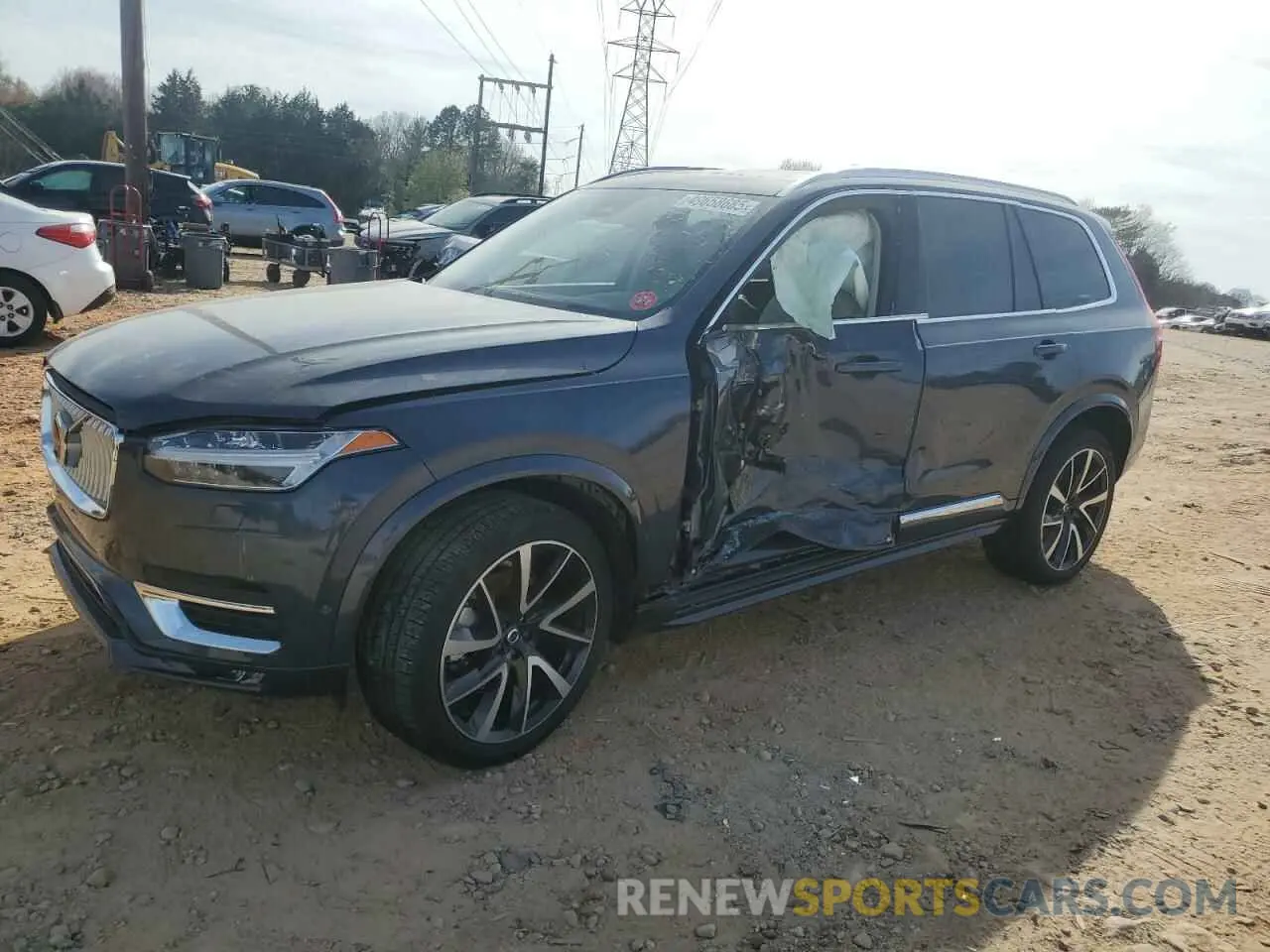 1 fotografías del automóvil dañado YV4062PN0P1907117 VOLVO XC90 PLUS 2023